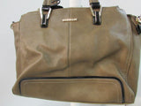 Gussaci Faux Leather Brown Shoulder Bag