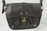 Isaac Mizrahi Black Leather Crossbody