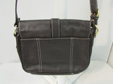 Isaac Mizrahi Black Leather Crossbody