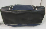 Kenneth Cole Reaction Charlie Navy/Black/Dove Faux Leather Tote