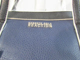 Kenneth Cole Reaction Charlie Navy/Black/Dove Faux Leather Tote