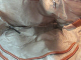 Lauren Ralph Lauren Duffield Nylon Tote Black and Vanilla