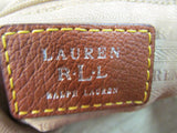 Lauren Ralph Lauren Duffield Nylon Tote Black and Vanilla