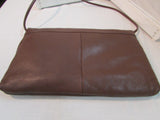 Four Seasons Brown Faux Leather Crossbody Purse