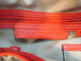 Isaac Mizrahi Live! Red Leather Tote