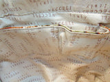 Vecceli Italy Shoulder Bag Faux Rust and Browns Crocodile Skin