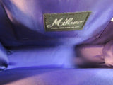 Milano Paris of New York Purple Lace with Rhinestone Evening Bag