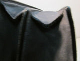 Bruno Magli Made in Italy Grey Suede Shoulder Bag