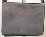 Bruno Magli Made in Italy Grey Suede Shoulder Bag