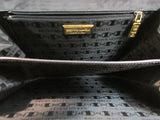 Bruno Magli Made in Italy Grey Suede Shoulder Bag