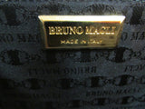Bruno Magli Made in Italy Grey Suede Shoulder Bag
