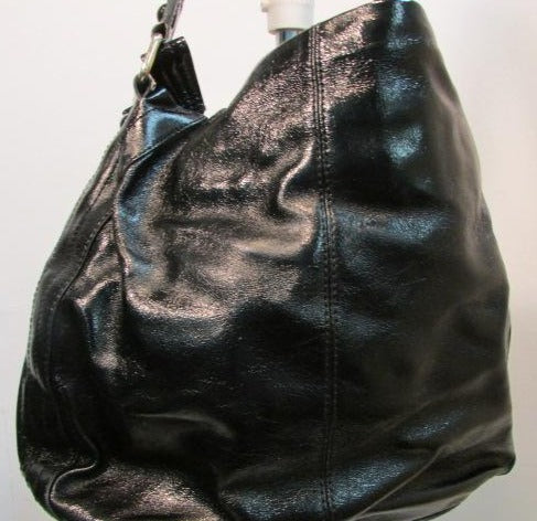 Elliott Lucca Black Leather with Braided Shoulder Strap Purse MA PAS TREASURES CONSIGNMENT AUCTIONS