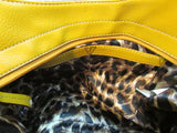 Sophia Caperelli Leather Mustard Color Hobo Bag