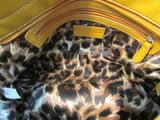 Sophia Caperelli Leather Mustard Color Hobo Bag