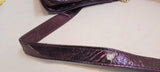Betsey Johnson Purple Metallic Faux Leather Bag
