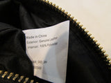 Elliott Lucca Black Pebble Leather Crossbody