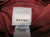 Wilsons Maxima Red Leather Purse