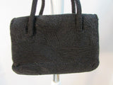 Walborg Black Beaded Handbag