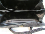Walborg Black Beaded Handbag