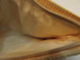 Beaded Light Yellow Wristlet