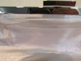 White Silk like Evening Bag