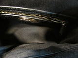Like Dreams Black and White Striped Satchel Purse