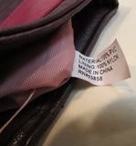 Lulu Faux Leather Purple, Rose, Brown Retro Clutch
