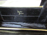 Vintage Bobbie Jerome Black Velvet Clutch