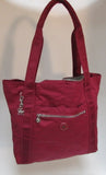 Kipling Red with Black Speckles Synthetic Large Tote