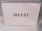 Mezzi Baby Blue Suede and Pebble Leather Carezza Envelope Clutch