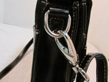 Giani Bernini Black Leather Crossbody Bag