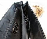 Giani Bernini Black Leather Crossbody Bag