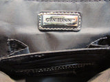 Giani Bernini Black Leather Crossbody Bag