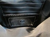 Giani Bernini Black Leather Crossbody Bag