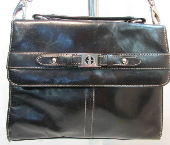Amazon.com: Giani Bernini Nappa Black Leather Hobo Handbag : Clothing,  Shoes & Jewelry