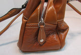 Giani Bernini Brown Leather Satchel Bag