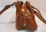 Giani Bernini Brown Leather Satchel Bag