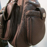Vintage Michael Michael Kors Brown Pebble Leather Handbag