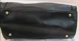 Lulu by Lulu Guiness Black Pebble Vinyl Bow Handbag