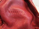 Kenneth Cole New York Red Leather Shoulder Bag