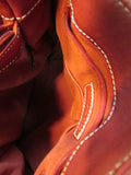 Kenneth Cole New York Red Leather Shoulder Bag