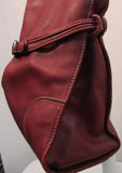 Kenneth Cole New York Red Leather Shoulder Bag