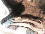 Monsac Original White Leather Shoulder Purse