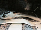 Monsac Original White Leather Shoulder Purse