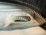 Amalfi by Rangoni Black Leather Shoulder Bag