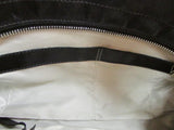 Amalfi by Rangoni Black Leather Shoulder Bag