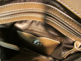 DKNY Green Pebble Leather Crossbody