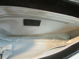 Beijo Patent Leather Leopard and Egg Plant Clutch with Matching Coin Purse - NWT