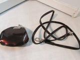Beijo Patent Leather Leopard and Egg Plant Clutch with Matching Coin Purse - NWT