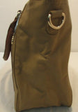 Alfred Durante Tan and Brown Faux Leather Satchel